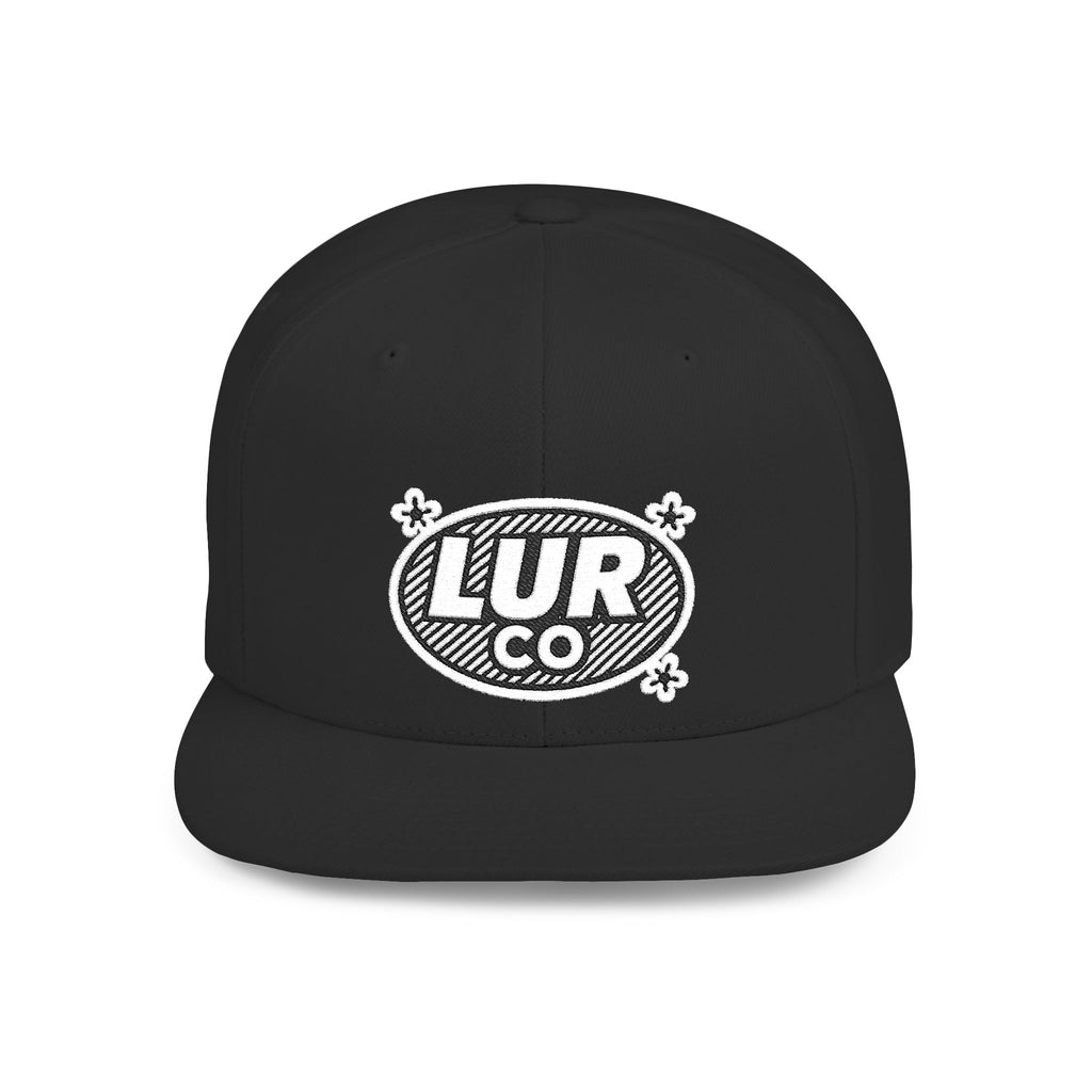 LUR co black and white hat