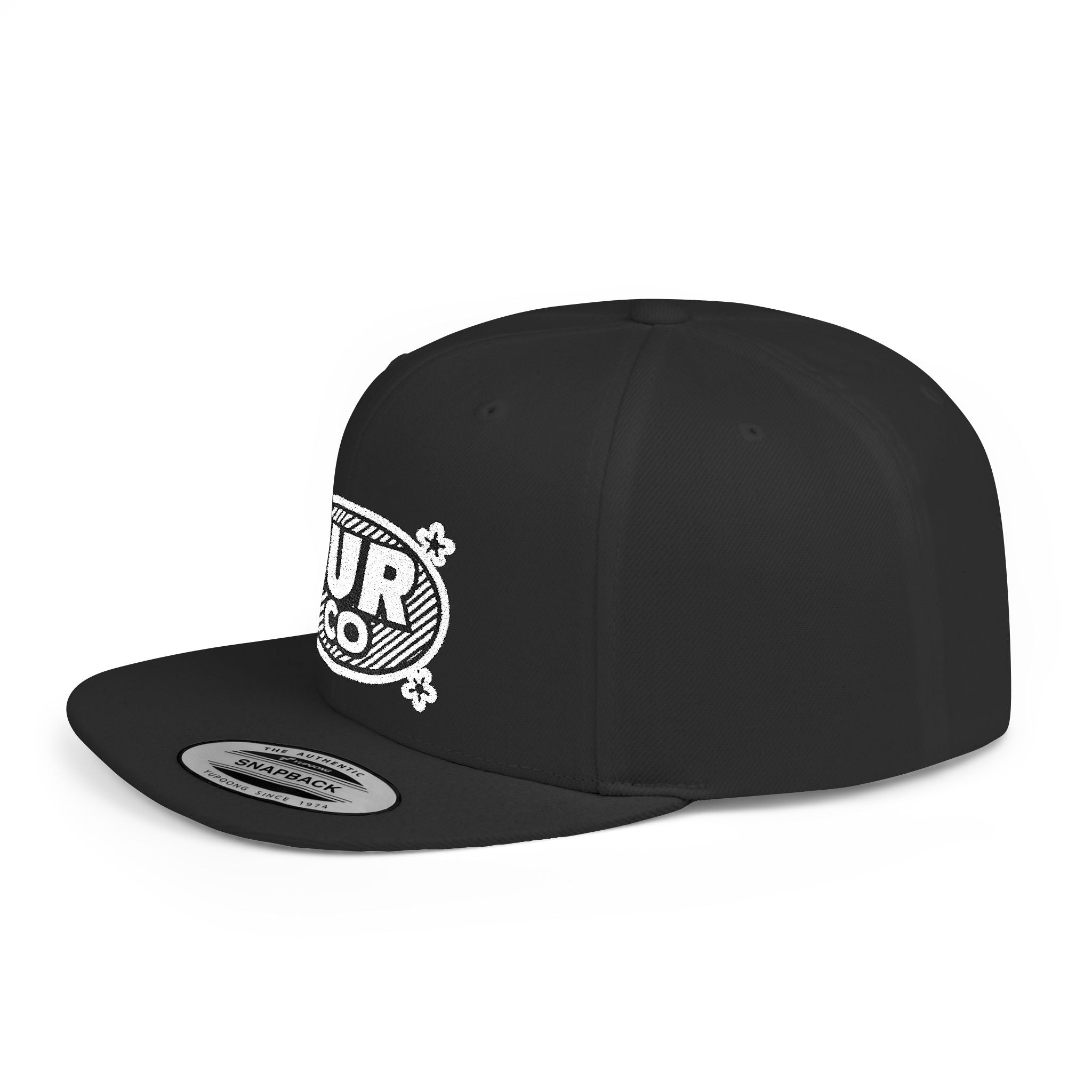 LUR co black and white hat